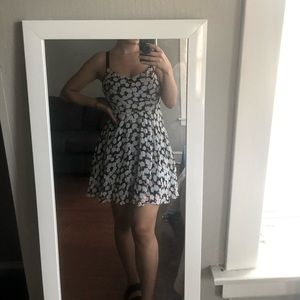 Floral Doll-Style Dress S